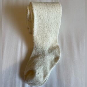 Jamie Kay Pointelle Off White Tights.